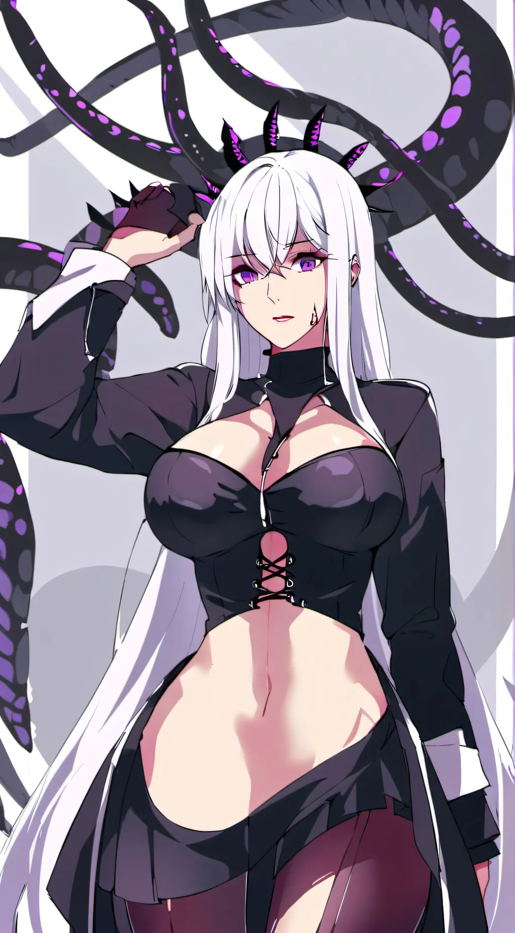 ai character: Echidna(Corrupted) background