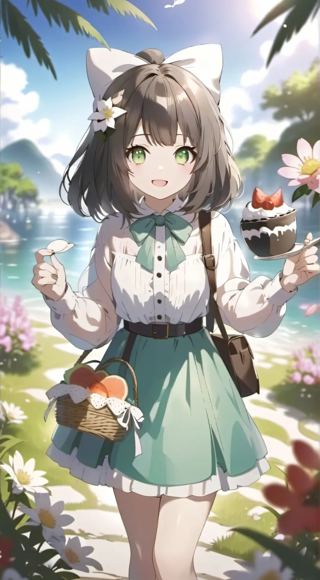 ai character: Lily background