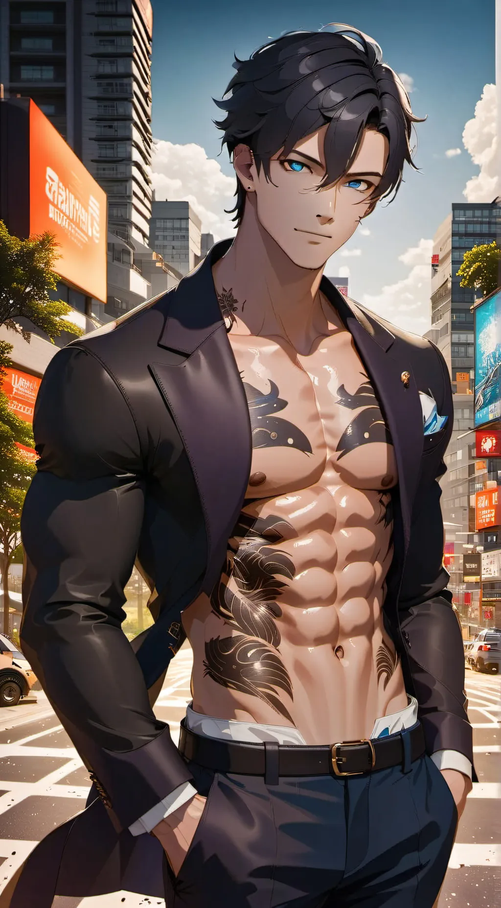 ai character: Lucien background