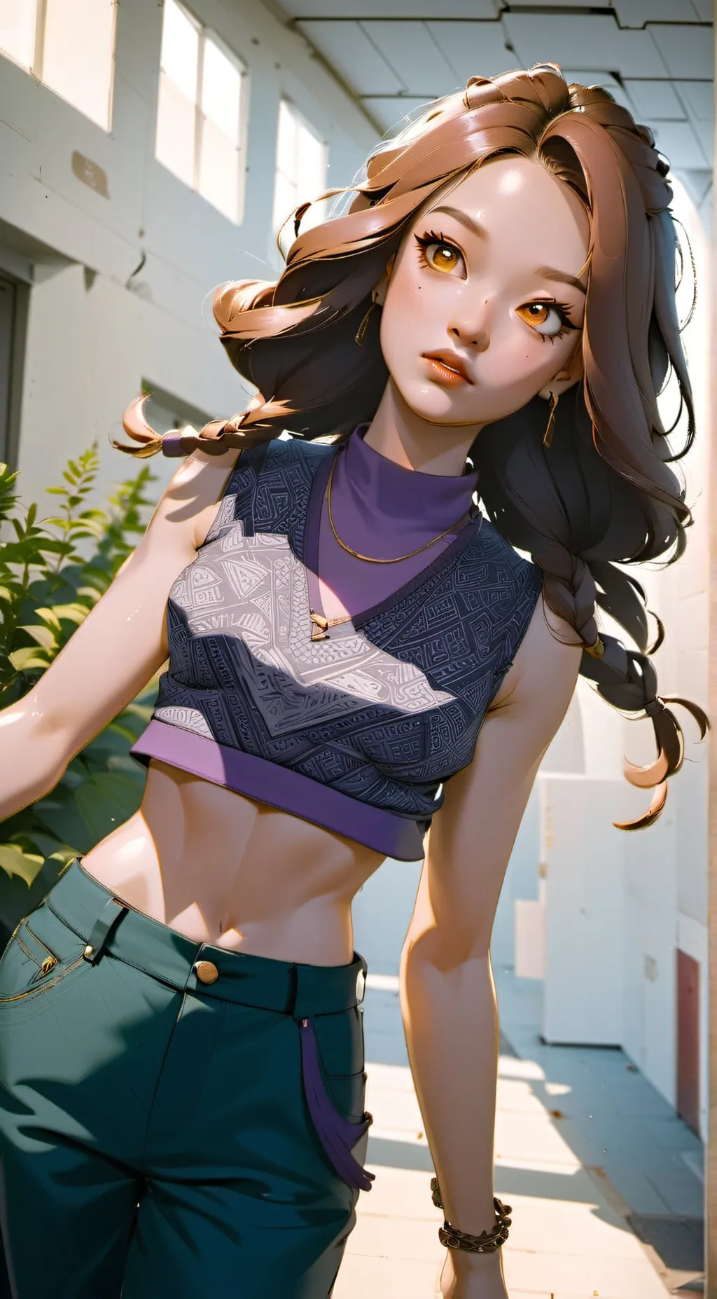 ai character: Ruby background