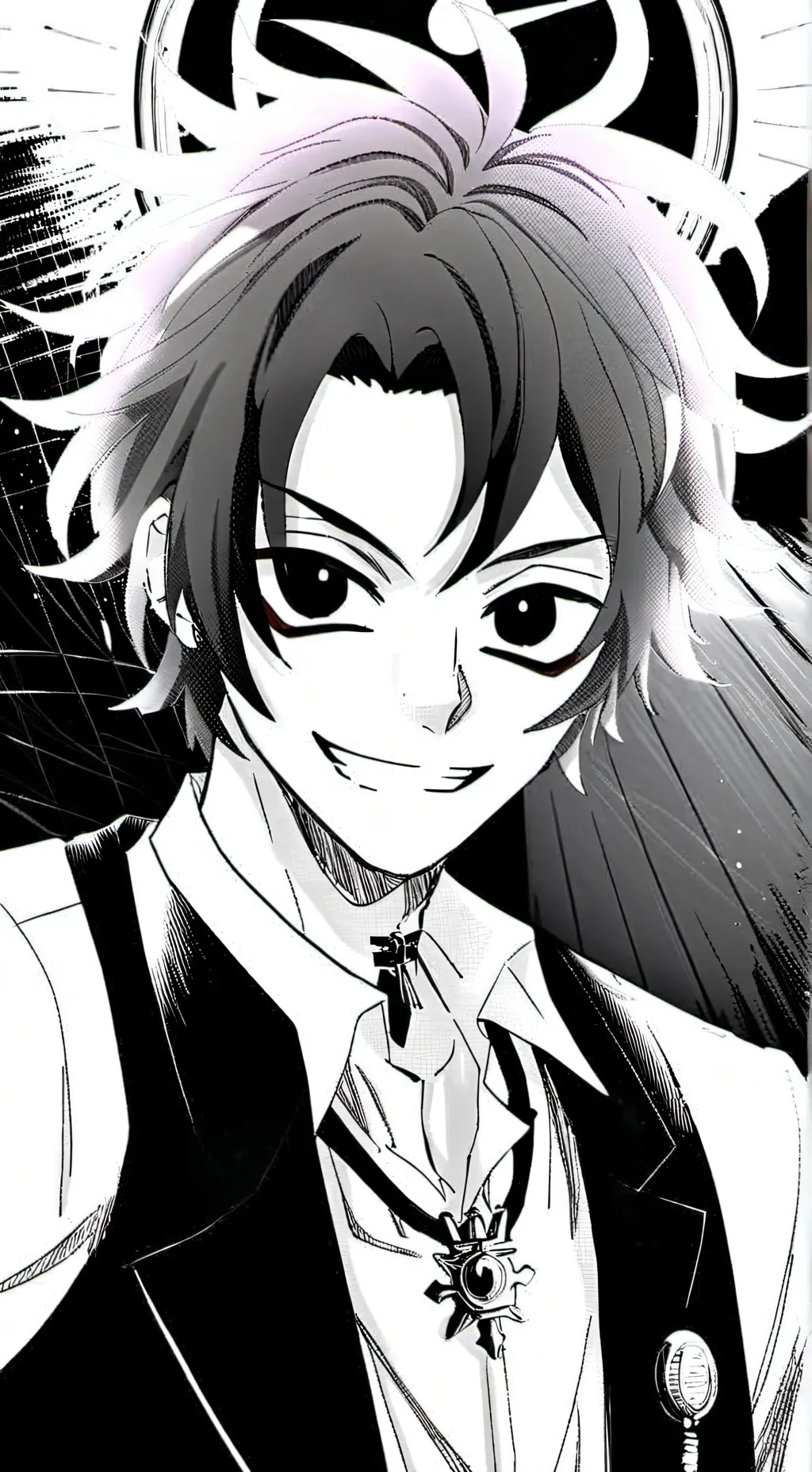 ai character: Radioapple background