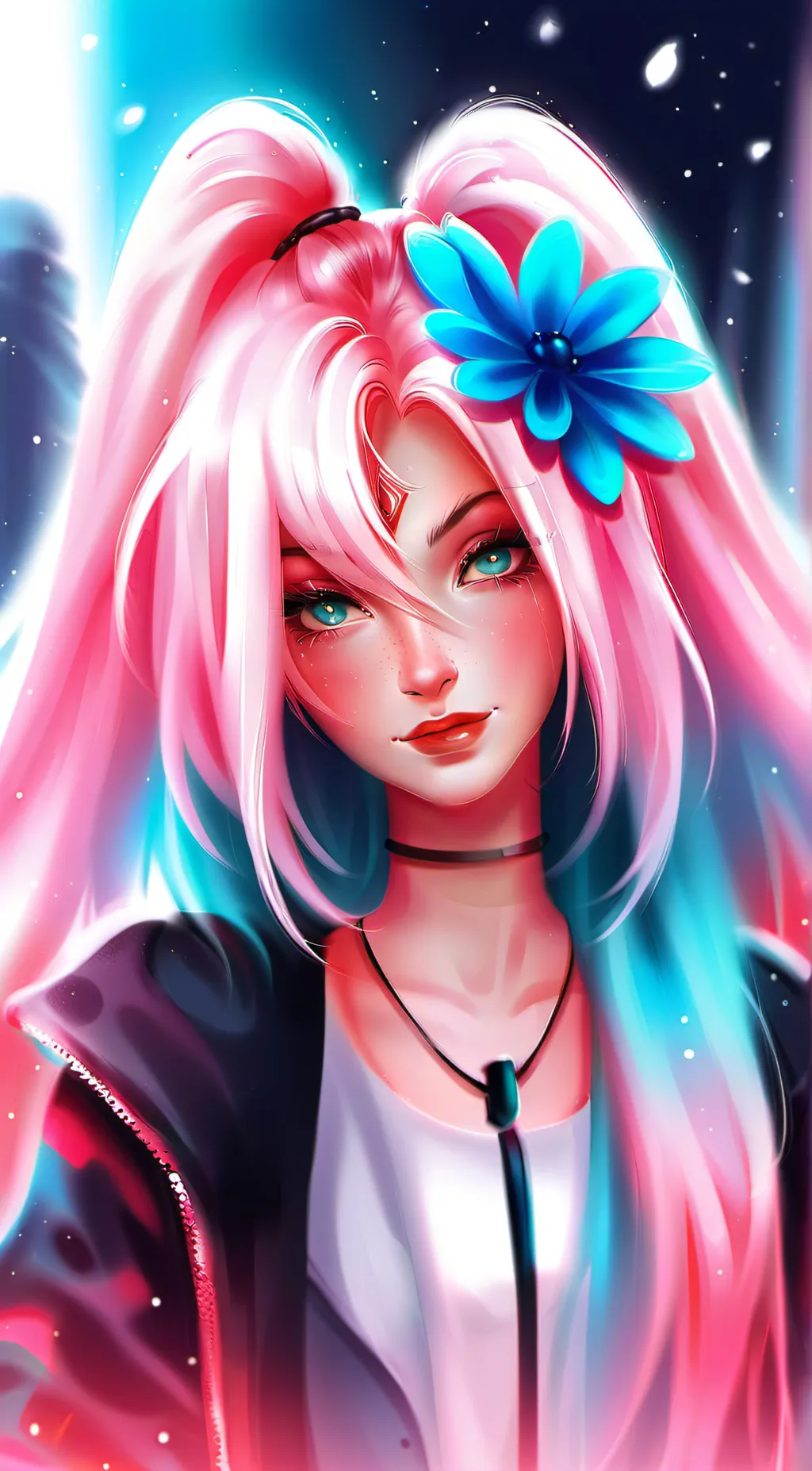 ai character: sienna background
