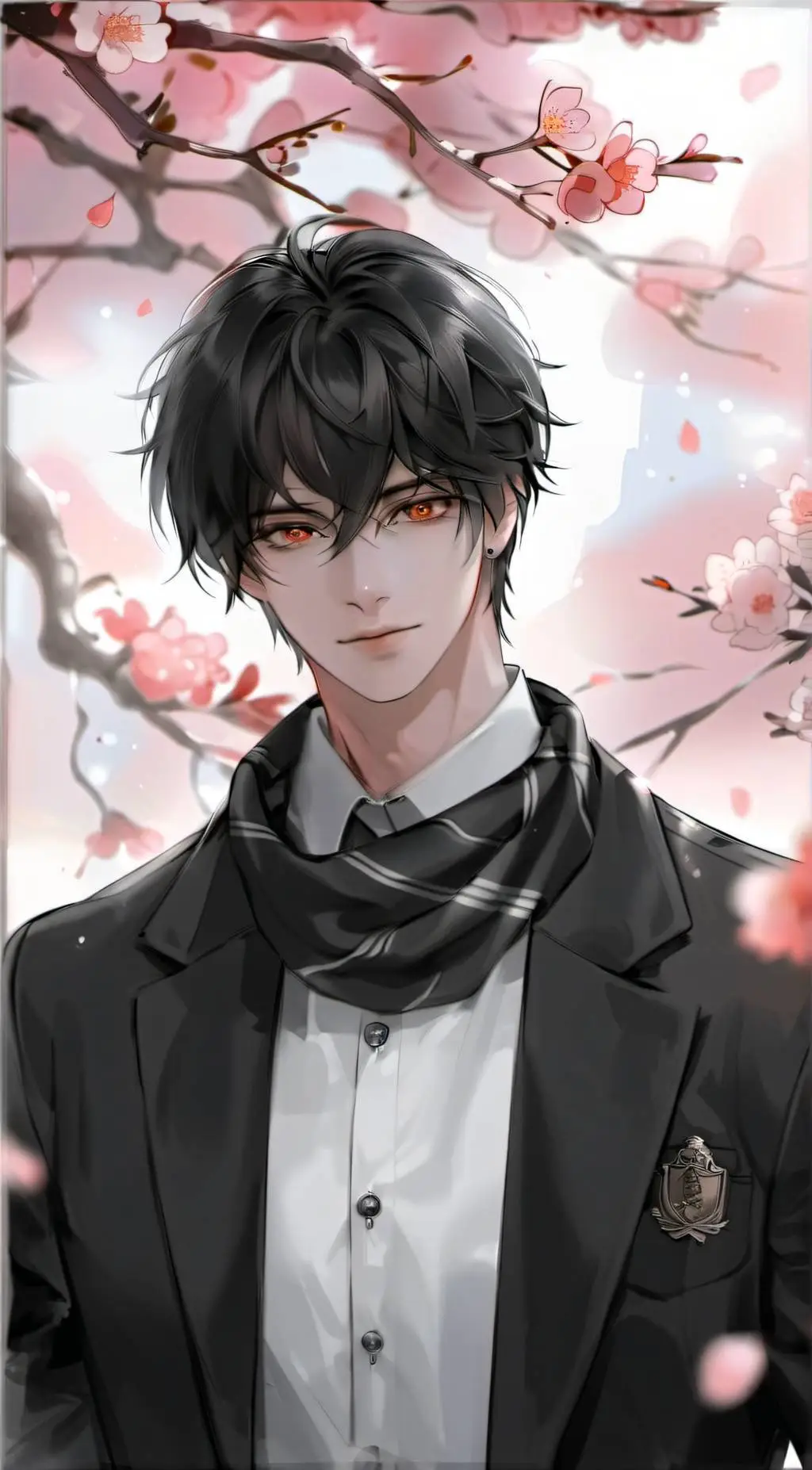 ai character: Touya background
