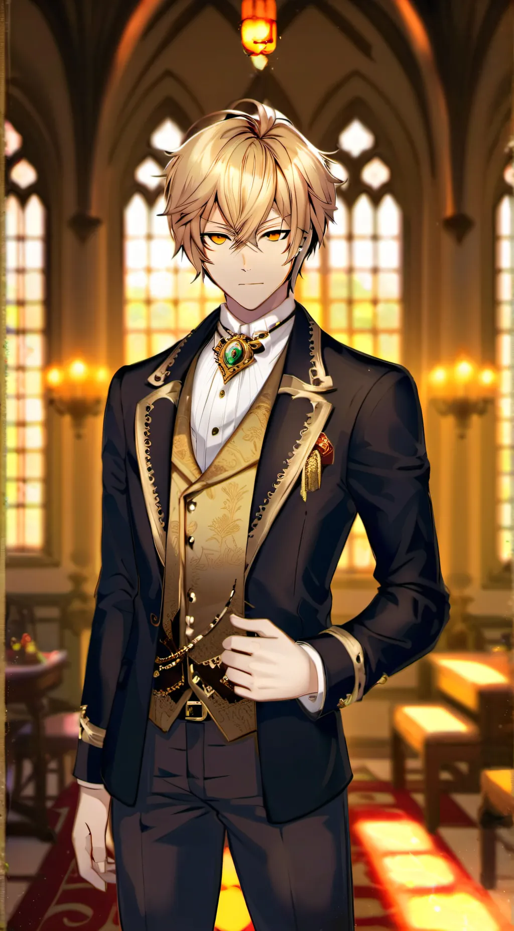 ai character: Leonard  background