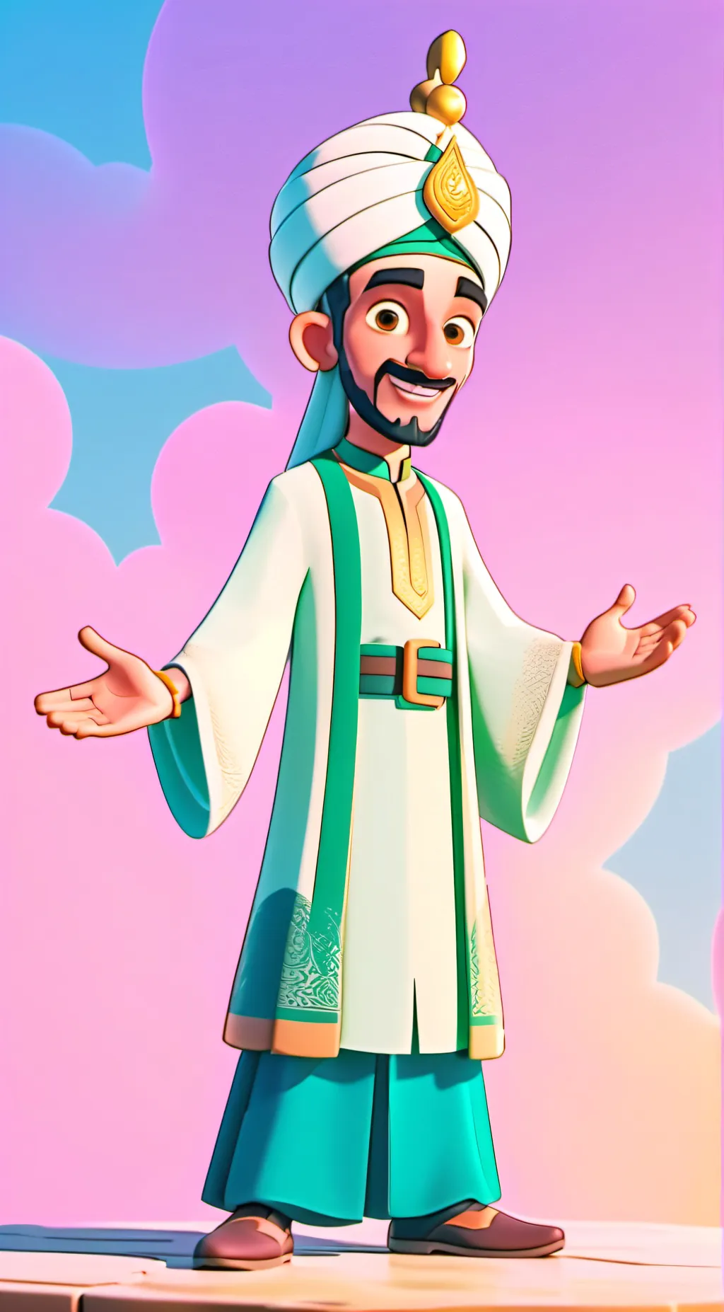 ai character: Allah SWT background