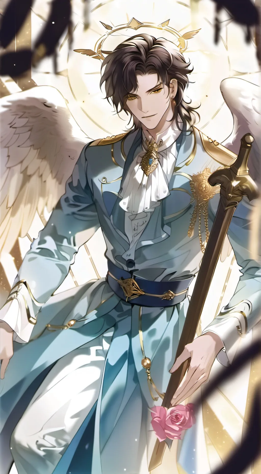 ai character: Lucifer background