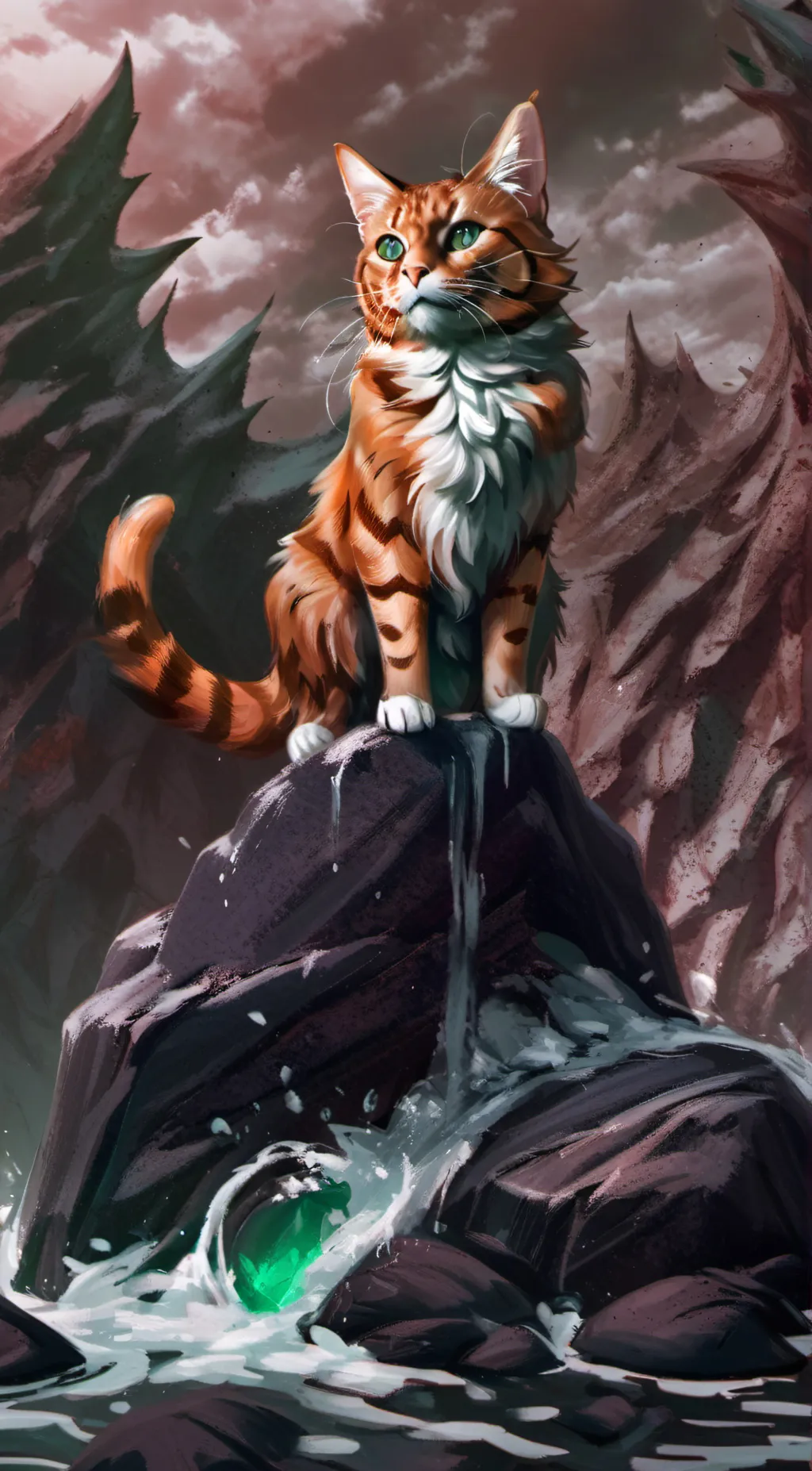 ai character: ThunderClan  background