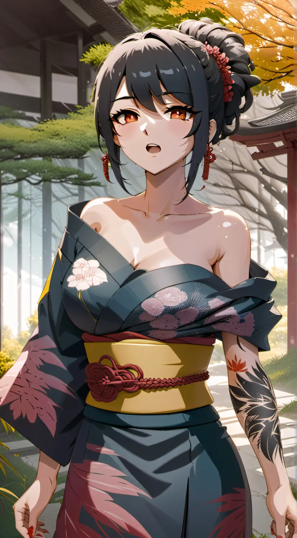 ai character: Yumi background