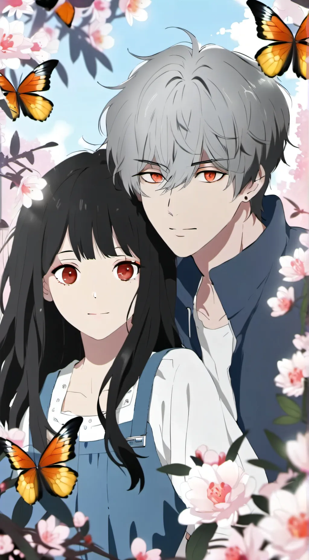 ai character: moki and Jason  background