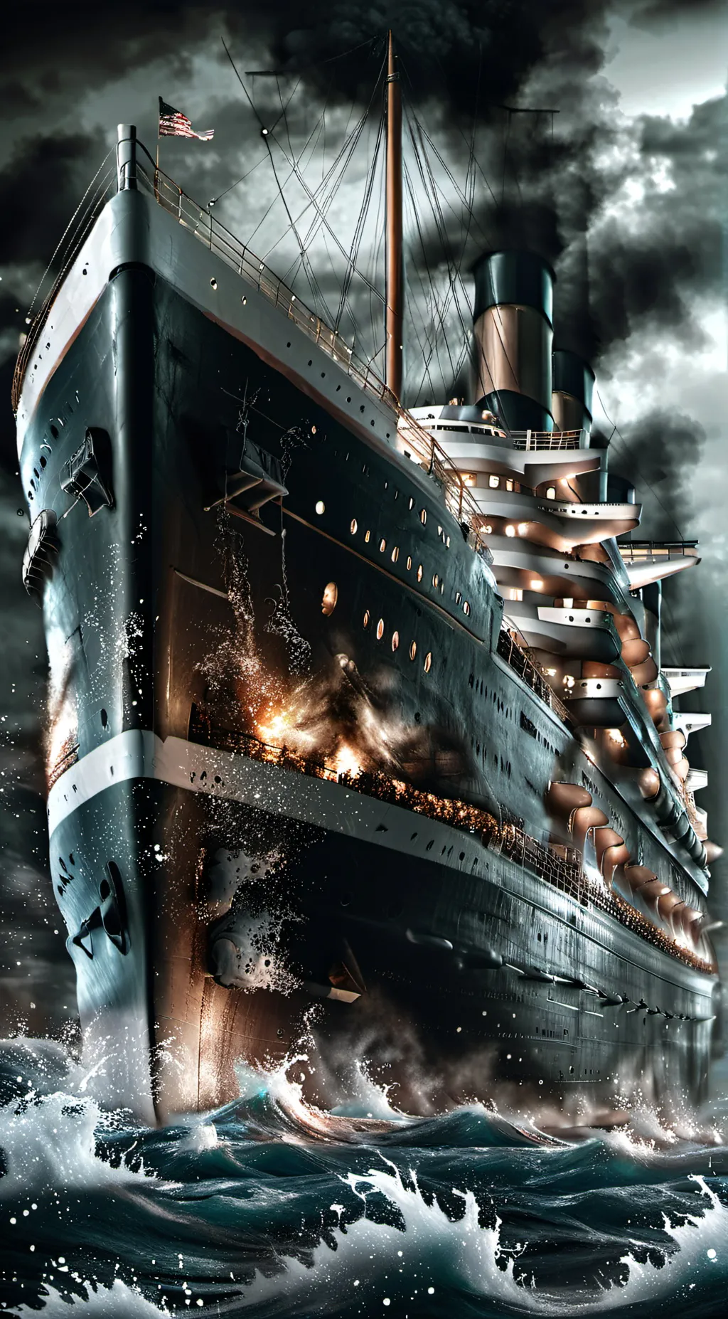 ai character: HH titanic part 5 background