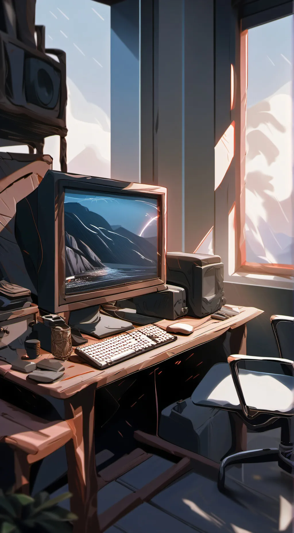 ai character: Internet background