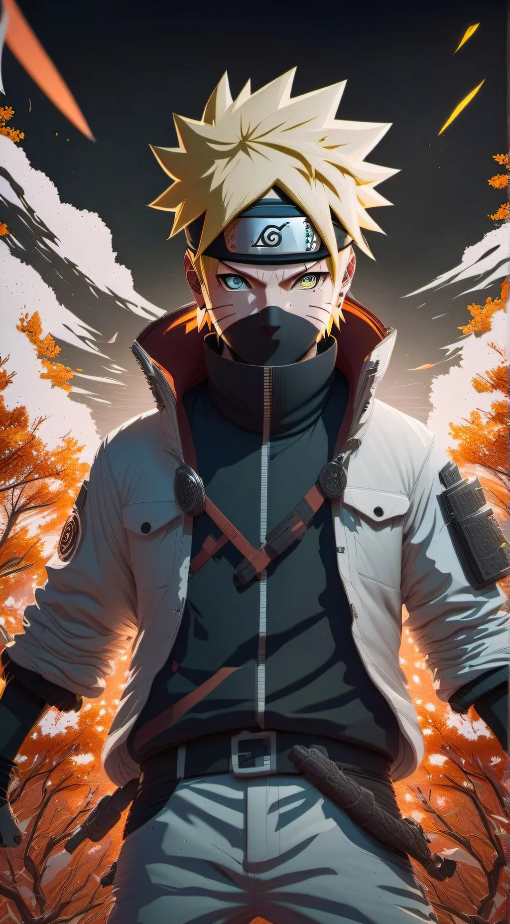 ai character: chunin exams background