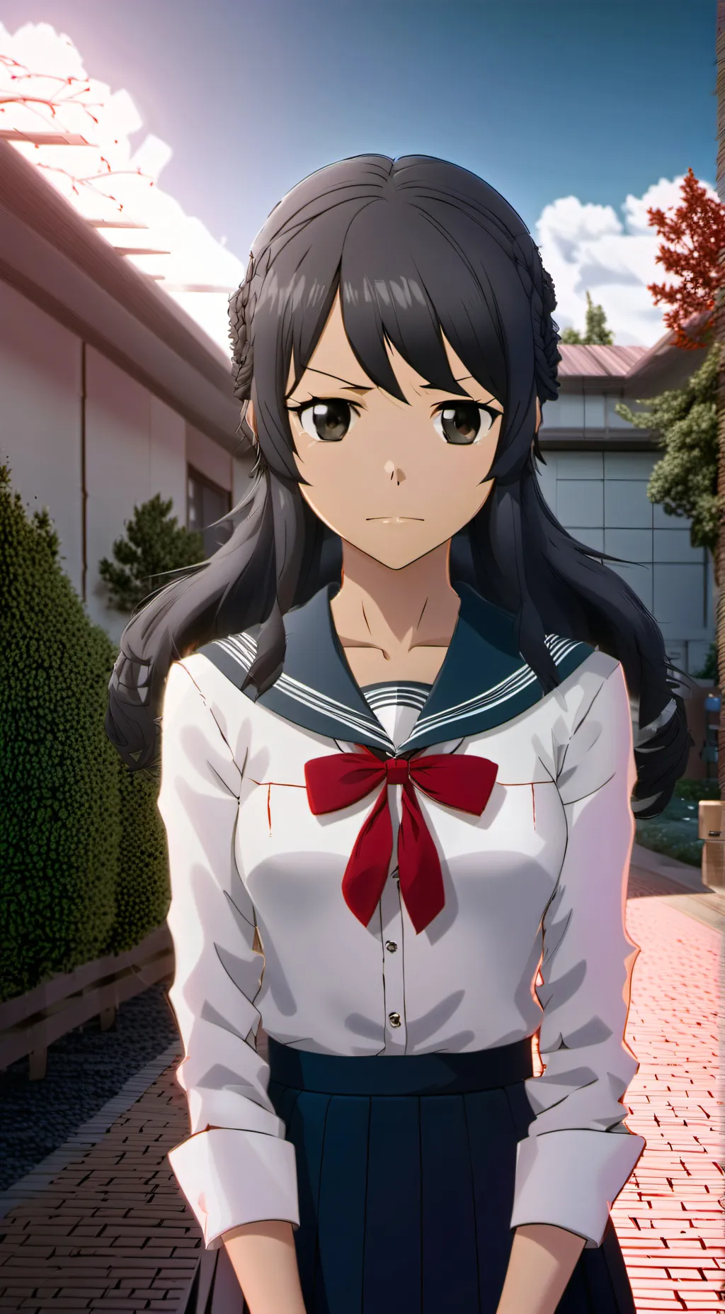 ai character: Ayano Aishi background