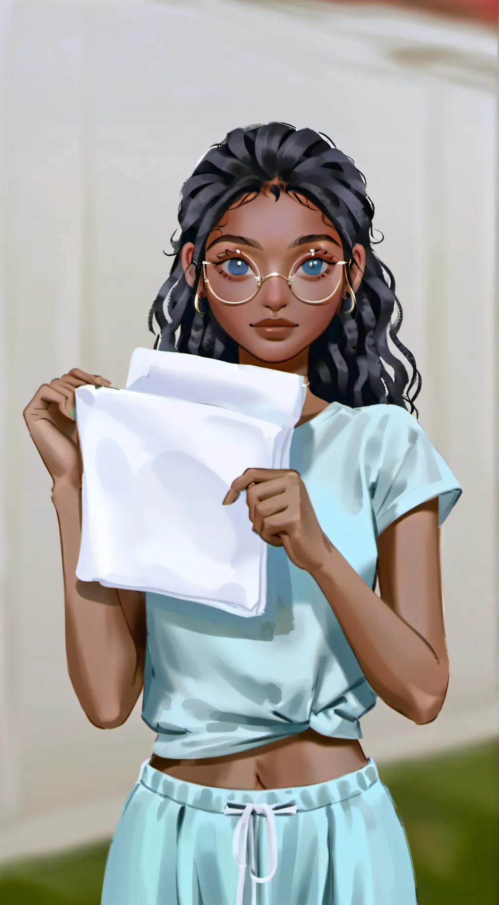 ai character: My roommate  background