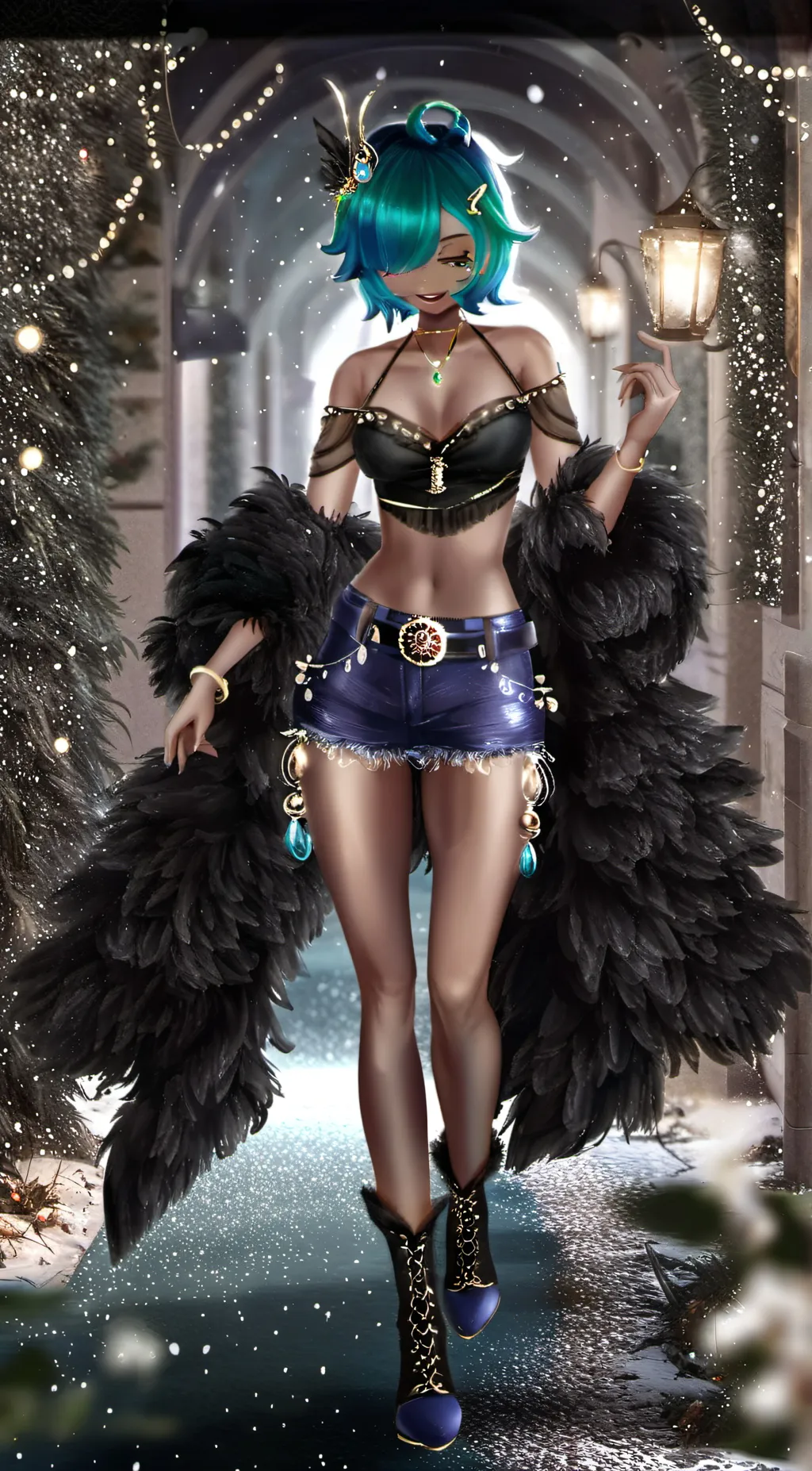 ai character: lauren background
