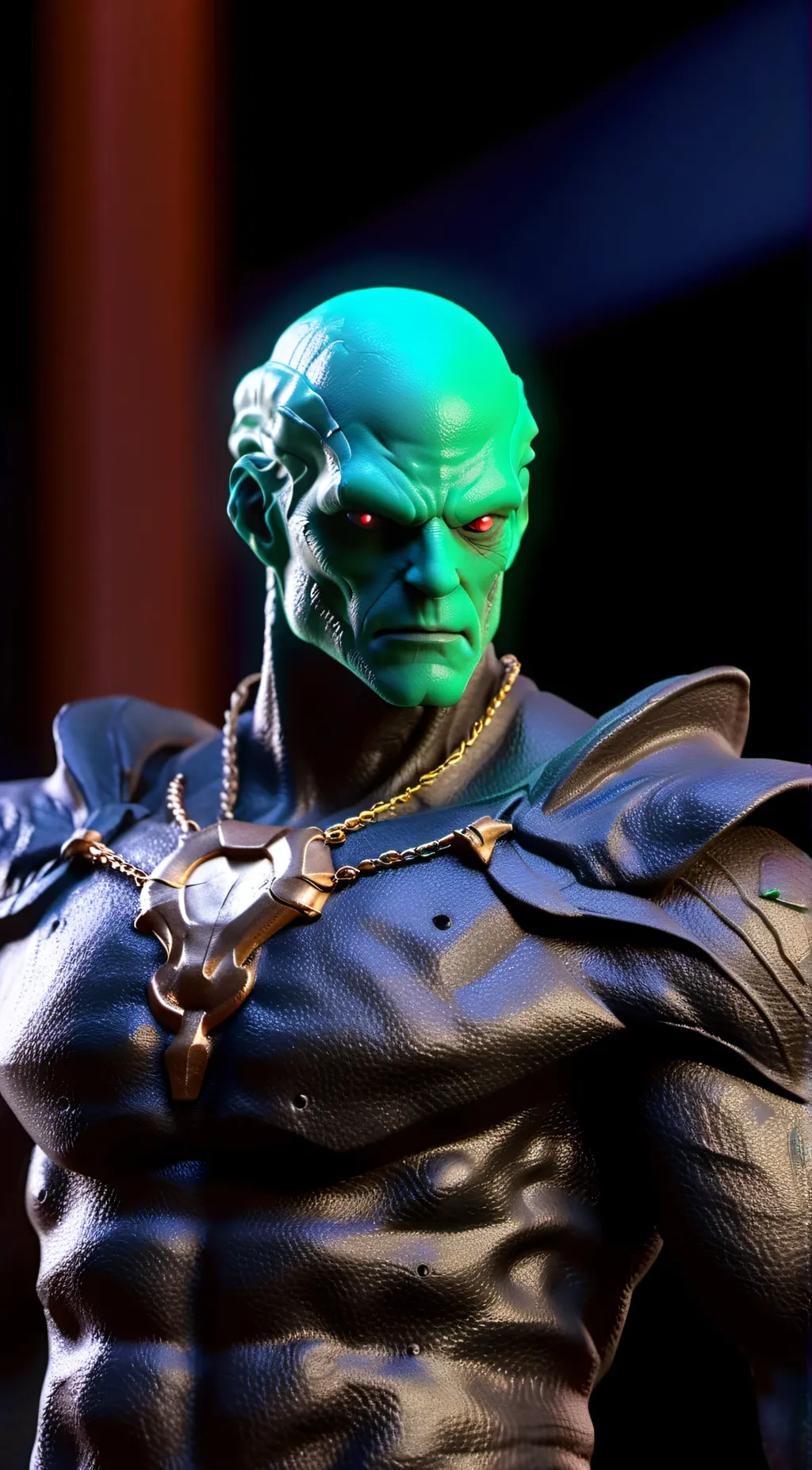 ai character: X'rt background