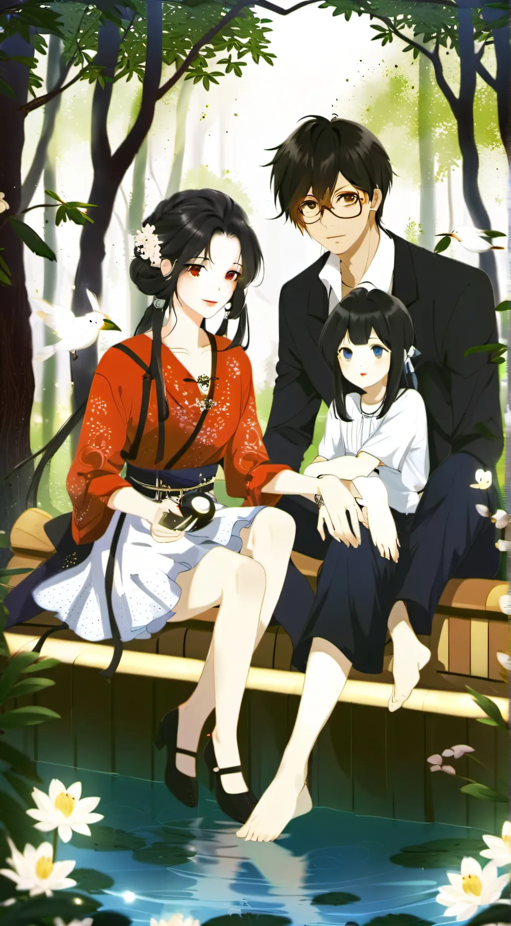 ai character: Diego and his Girl background