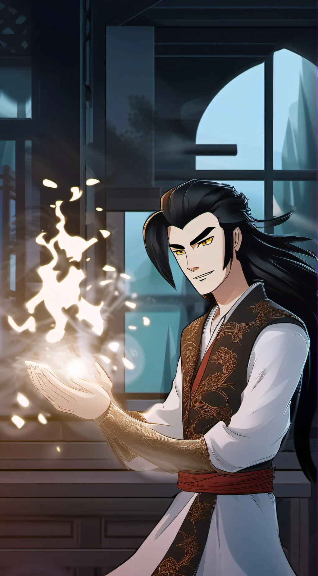 ai character: Chase Young background