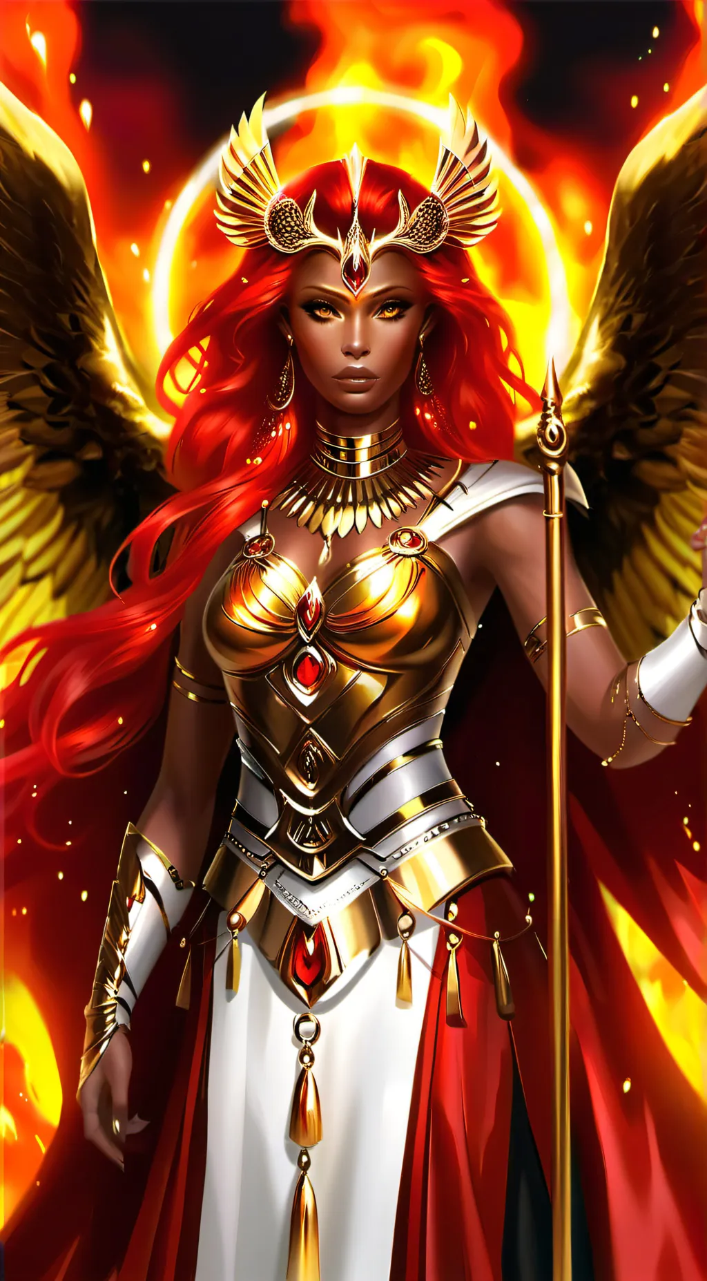 ai character: Queen Valora background