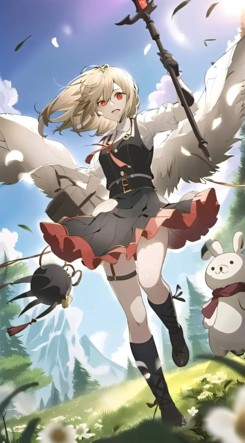ai character: Lilly Morningstar background
