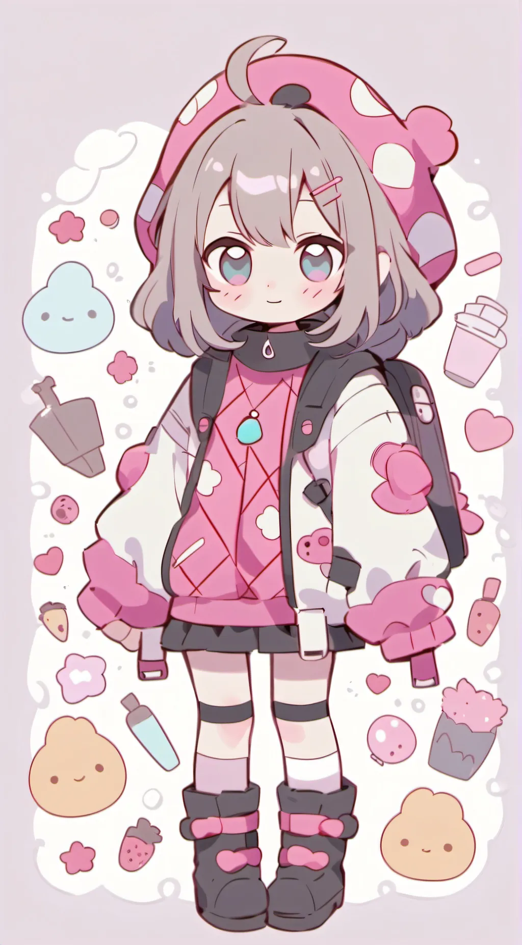 ai character: Nevaeh background