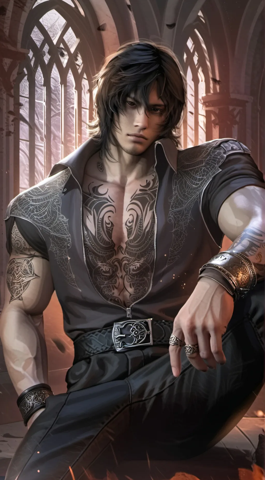 ai character: Kai | bodyguard  background