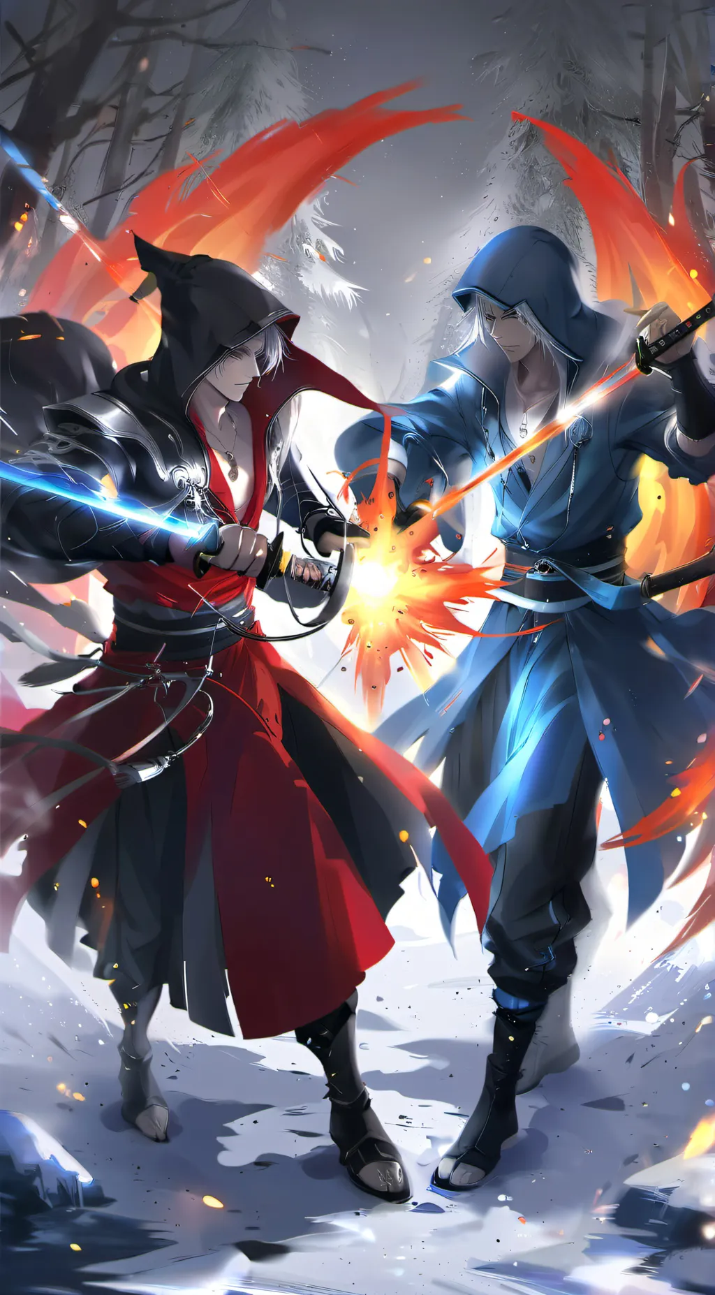 ai character: kai vs mr stone background