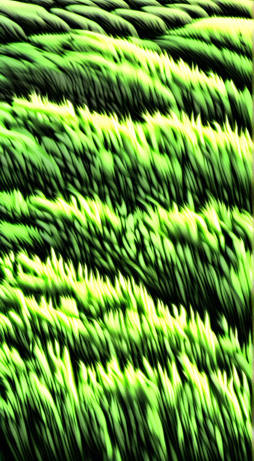 ai character: Grass background
