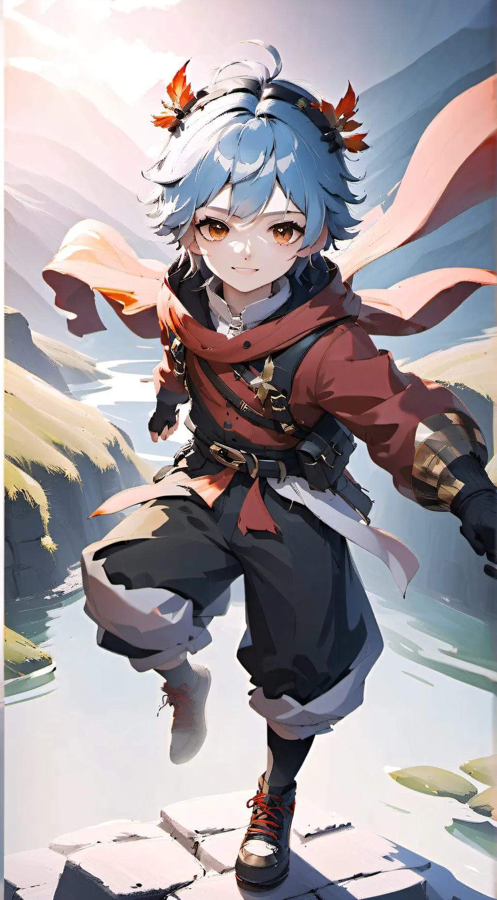 ai character: Sammy  background