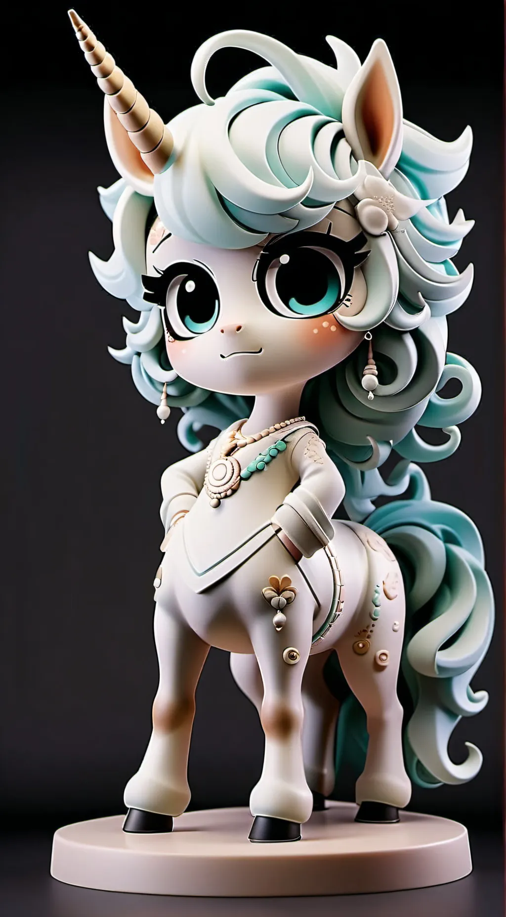 ai character: CraftyCorn  background