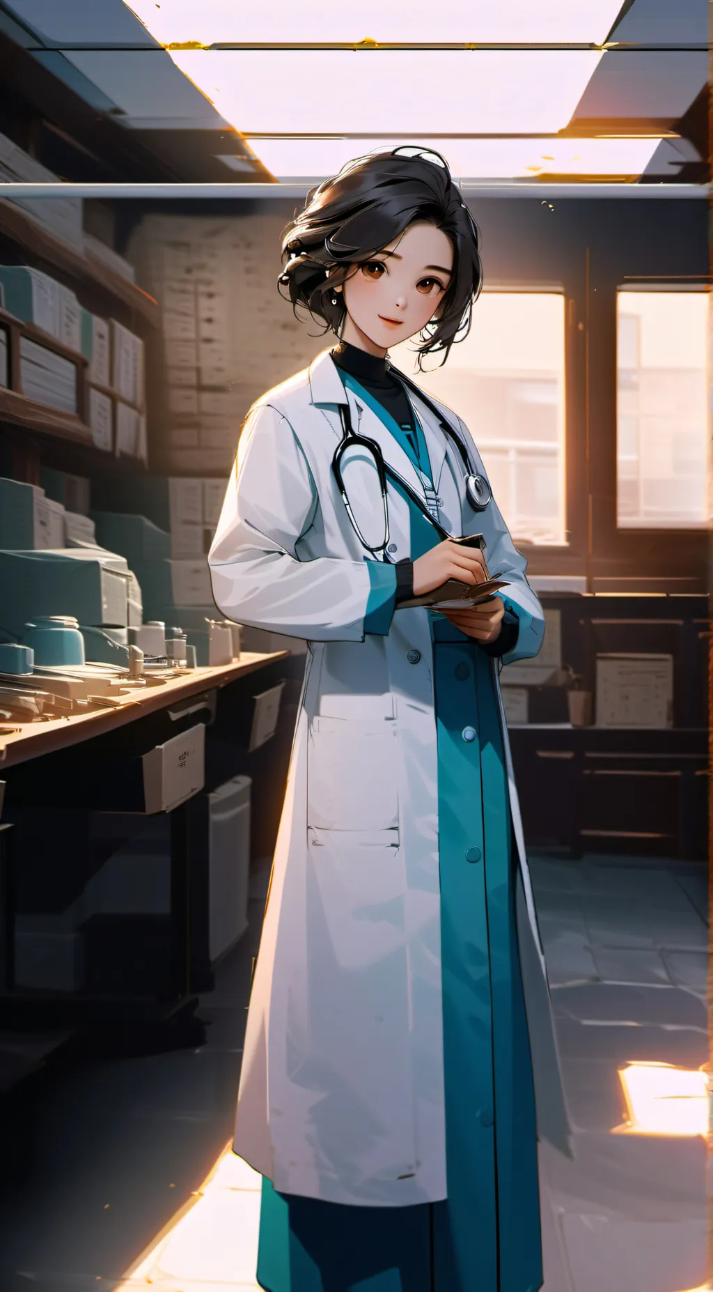ai character: Maria background
