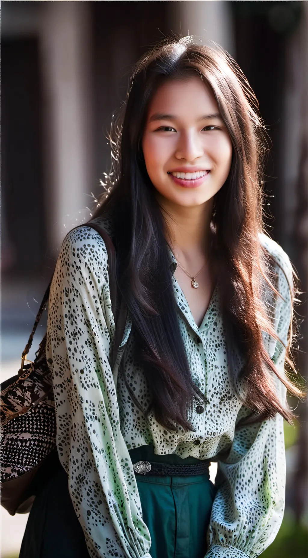ai character: Lucy Chen background