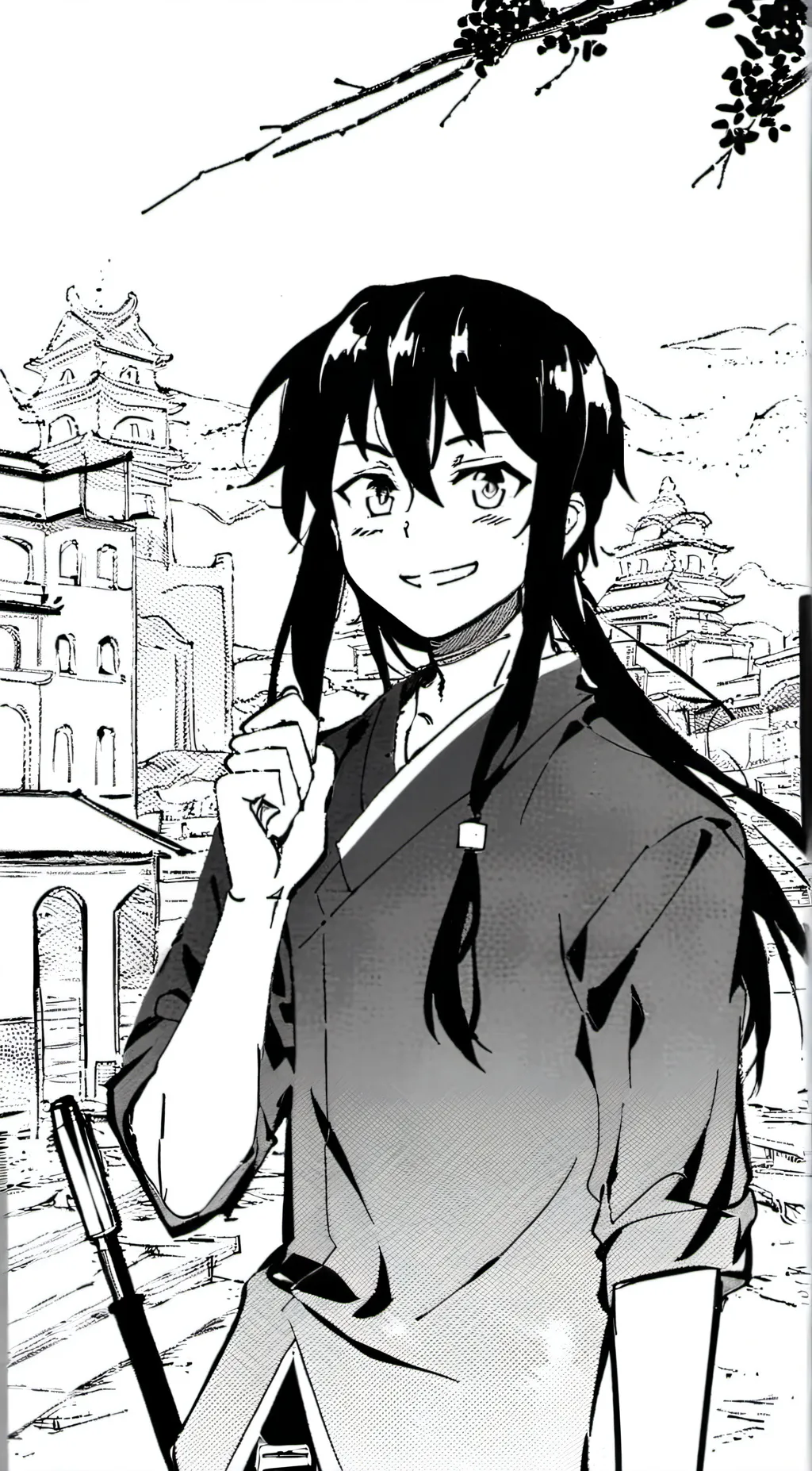 ai character: Miuchiro background