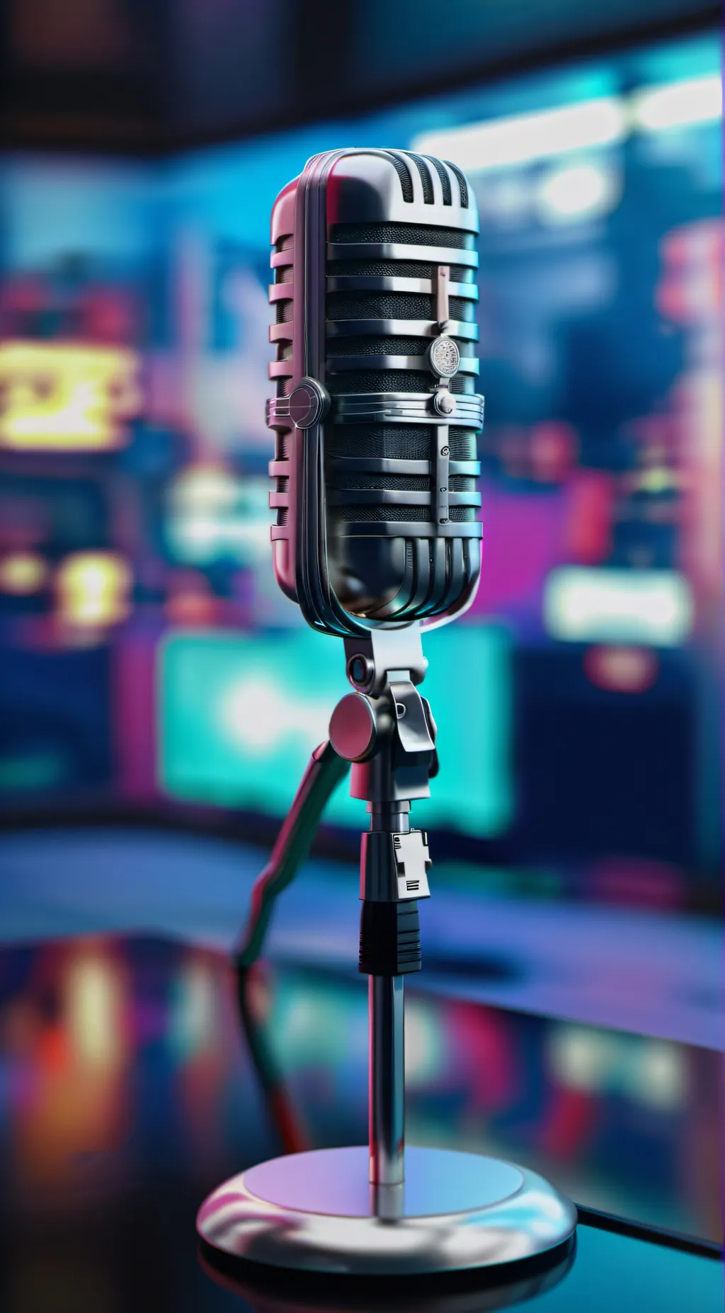 ai character: finish the lyrics background