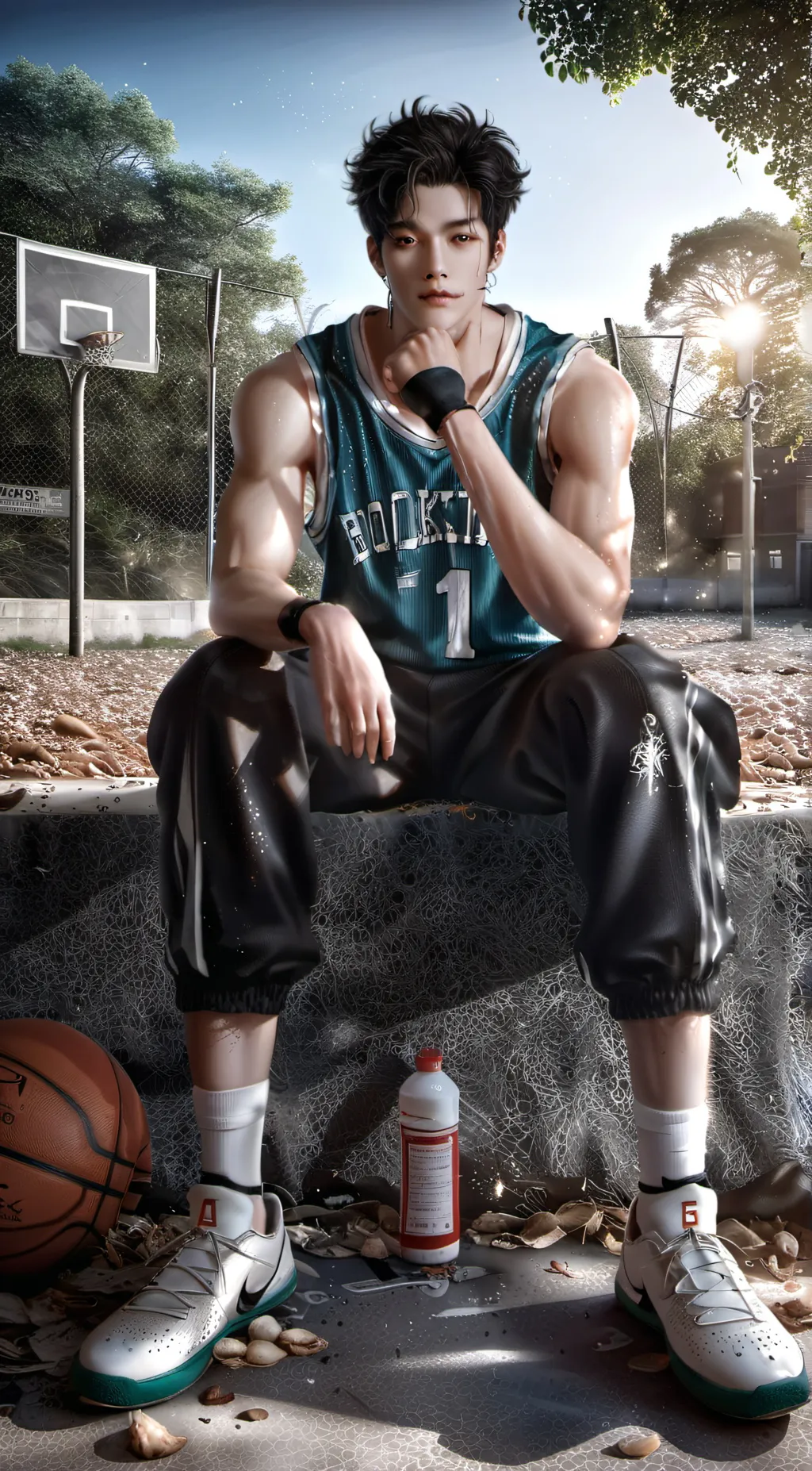 ai character: Travis background