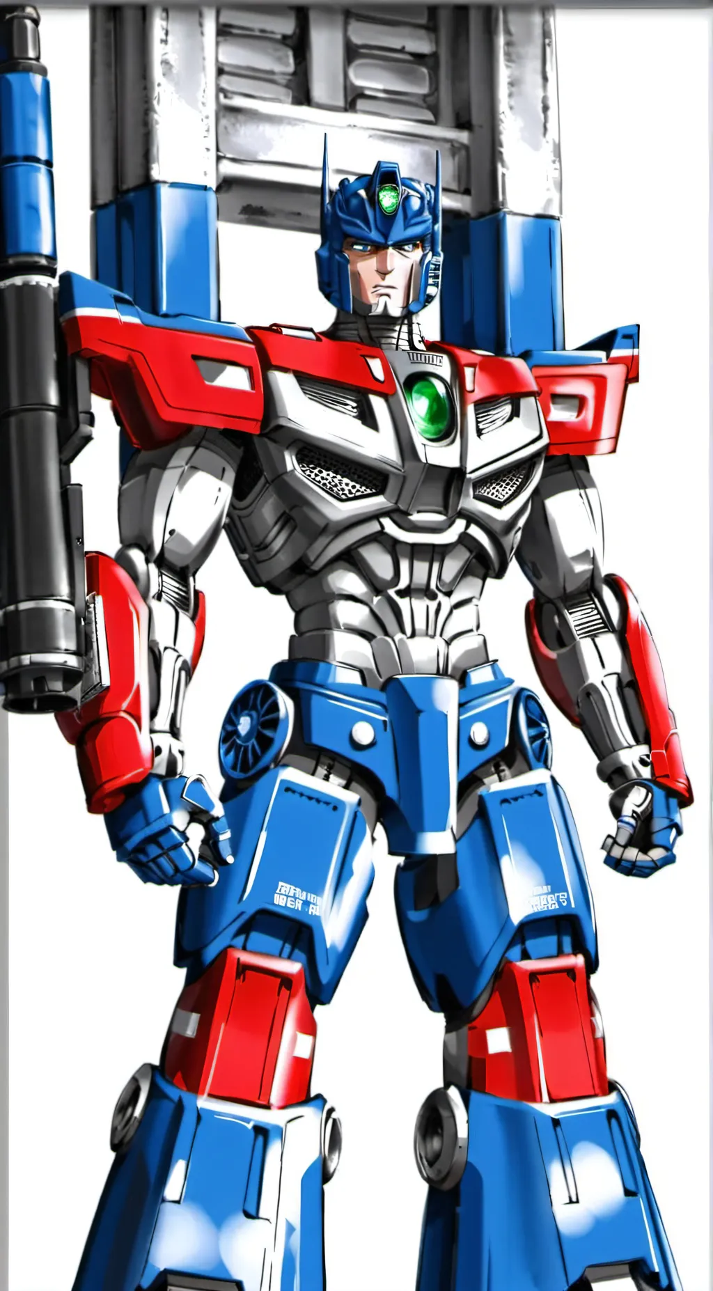 ai character: Optimus prime background