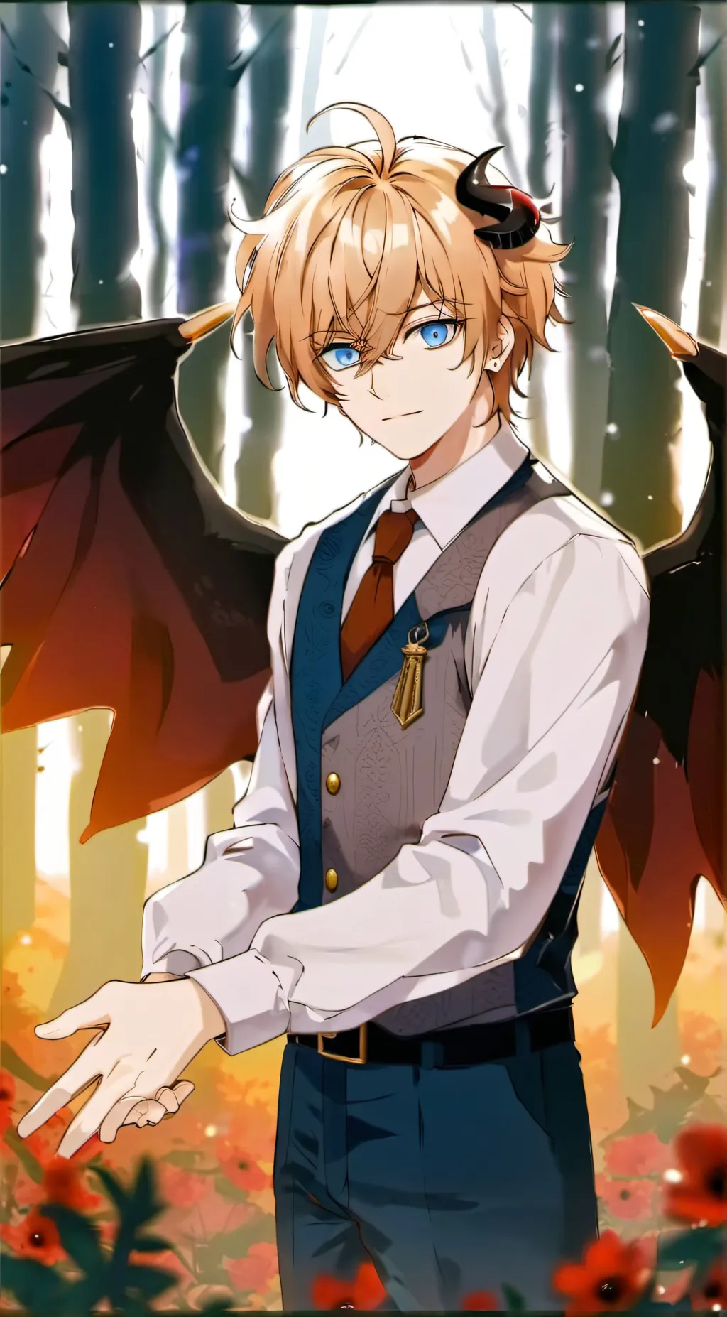 ai character: Liam background