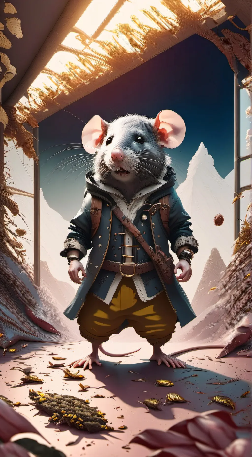 ai character: Ratatouilles  background