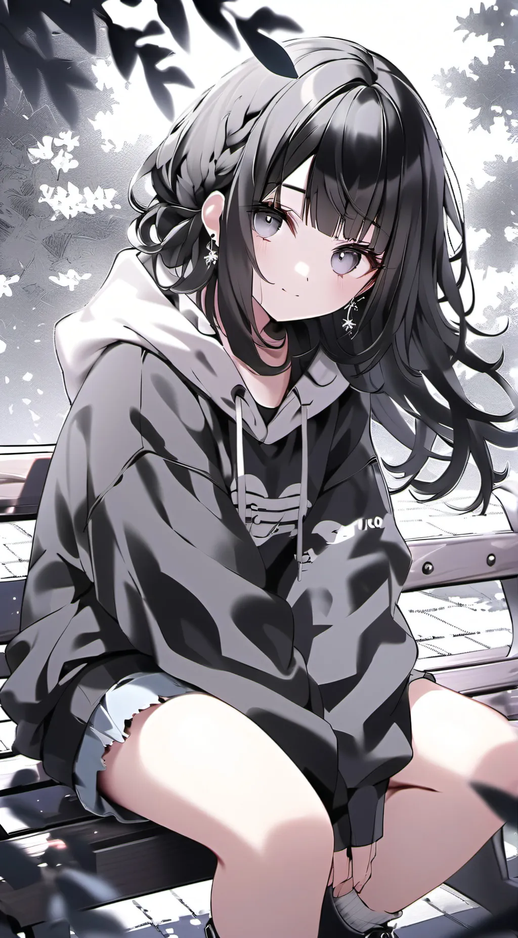 ai character: Roselia.  background
