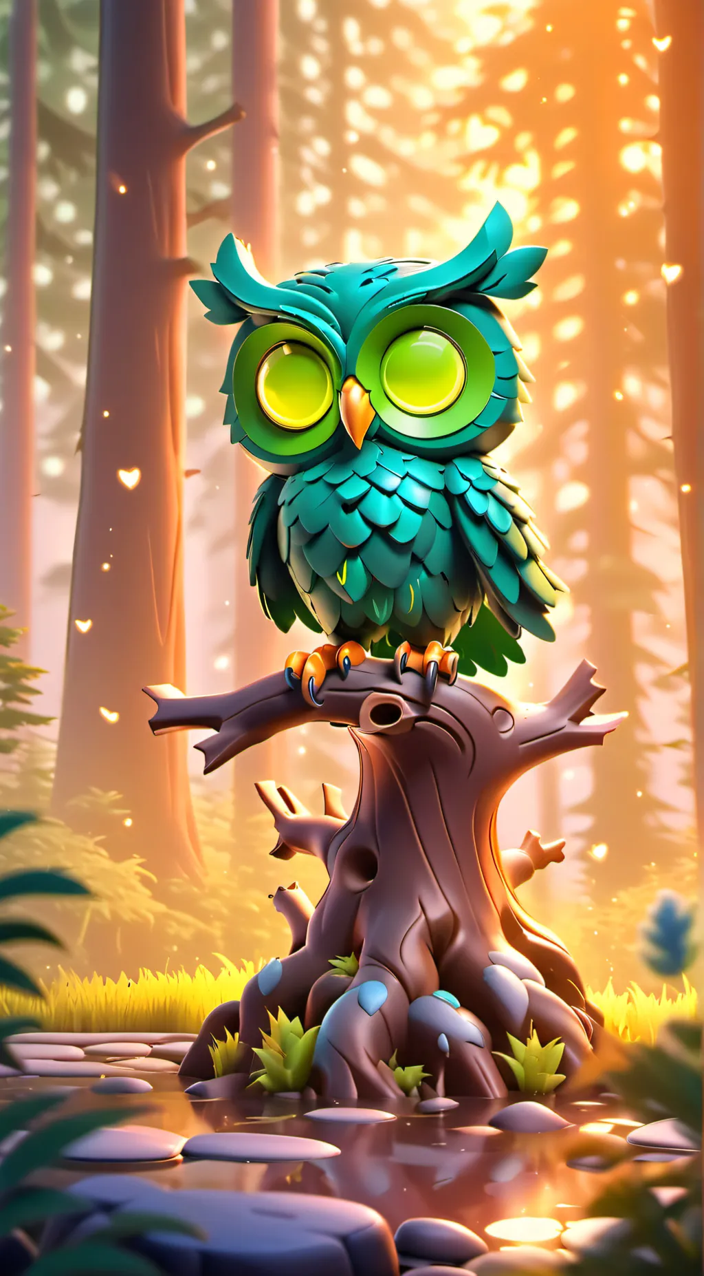 ai character: neko duolingo background