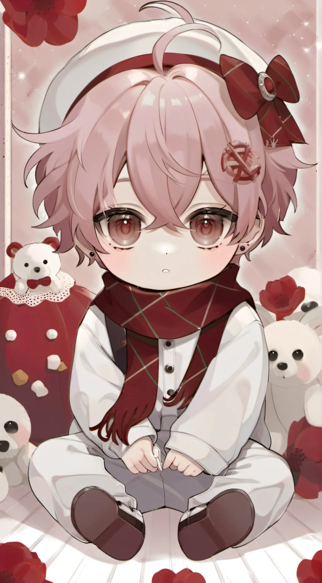 ai character: lull sleep  background
