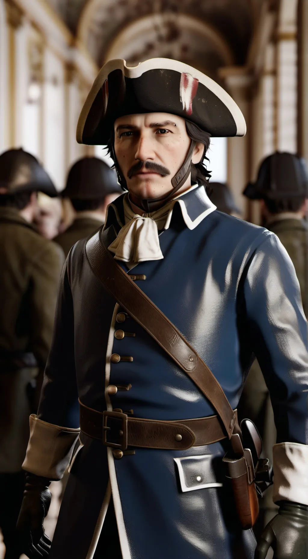 ai character: Le Paris G&B background