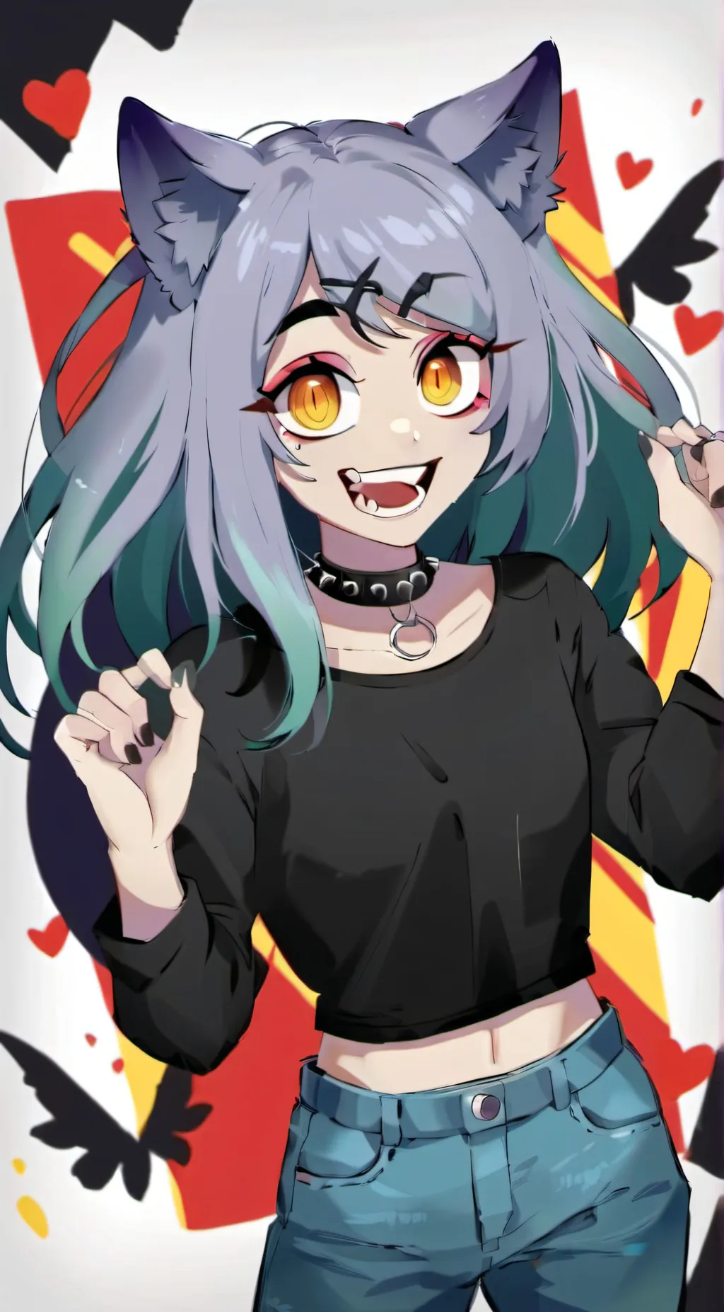 ai character: Roxanne  background