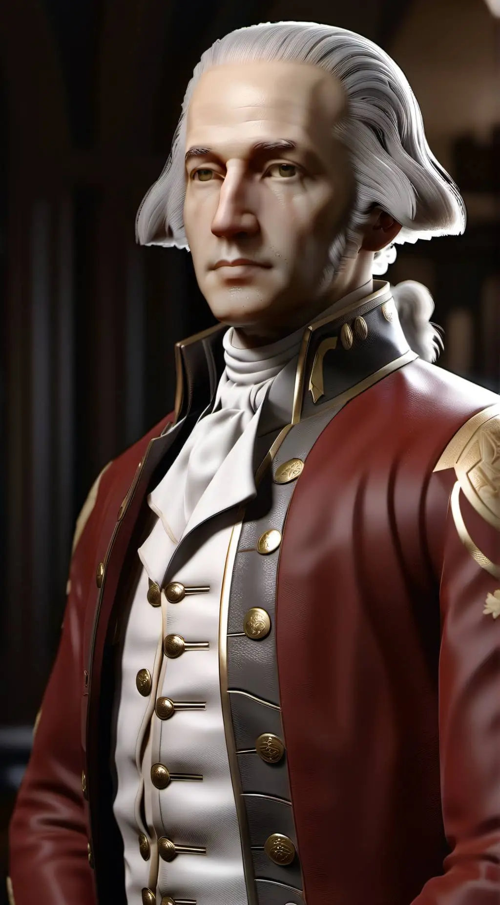 ai character: George Washington background