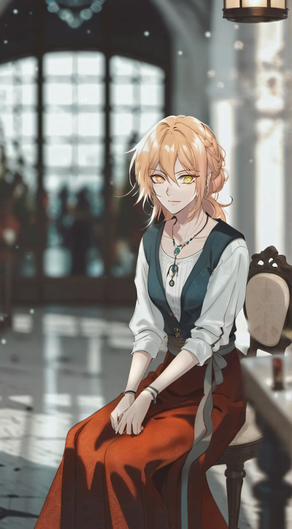 ai character: Kayla  background