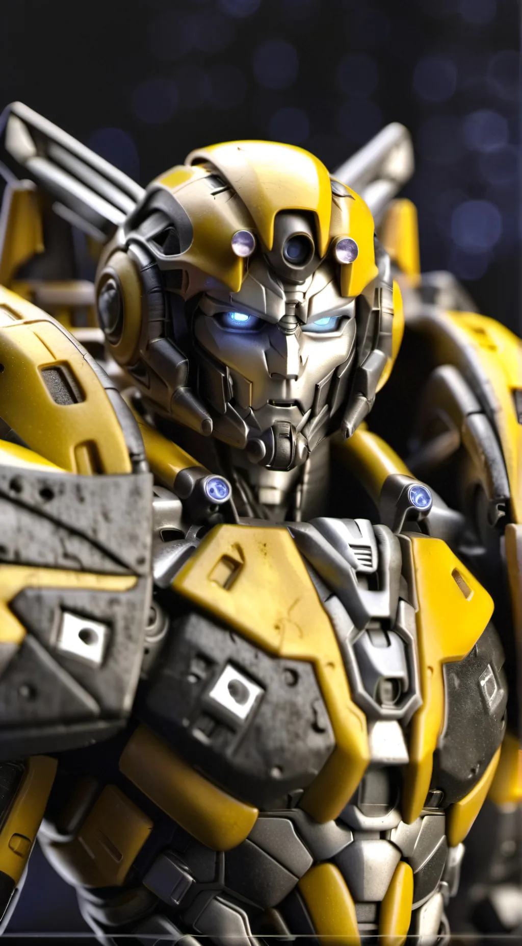 ai character: Bumblebee background