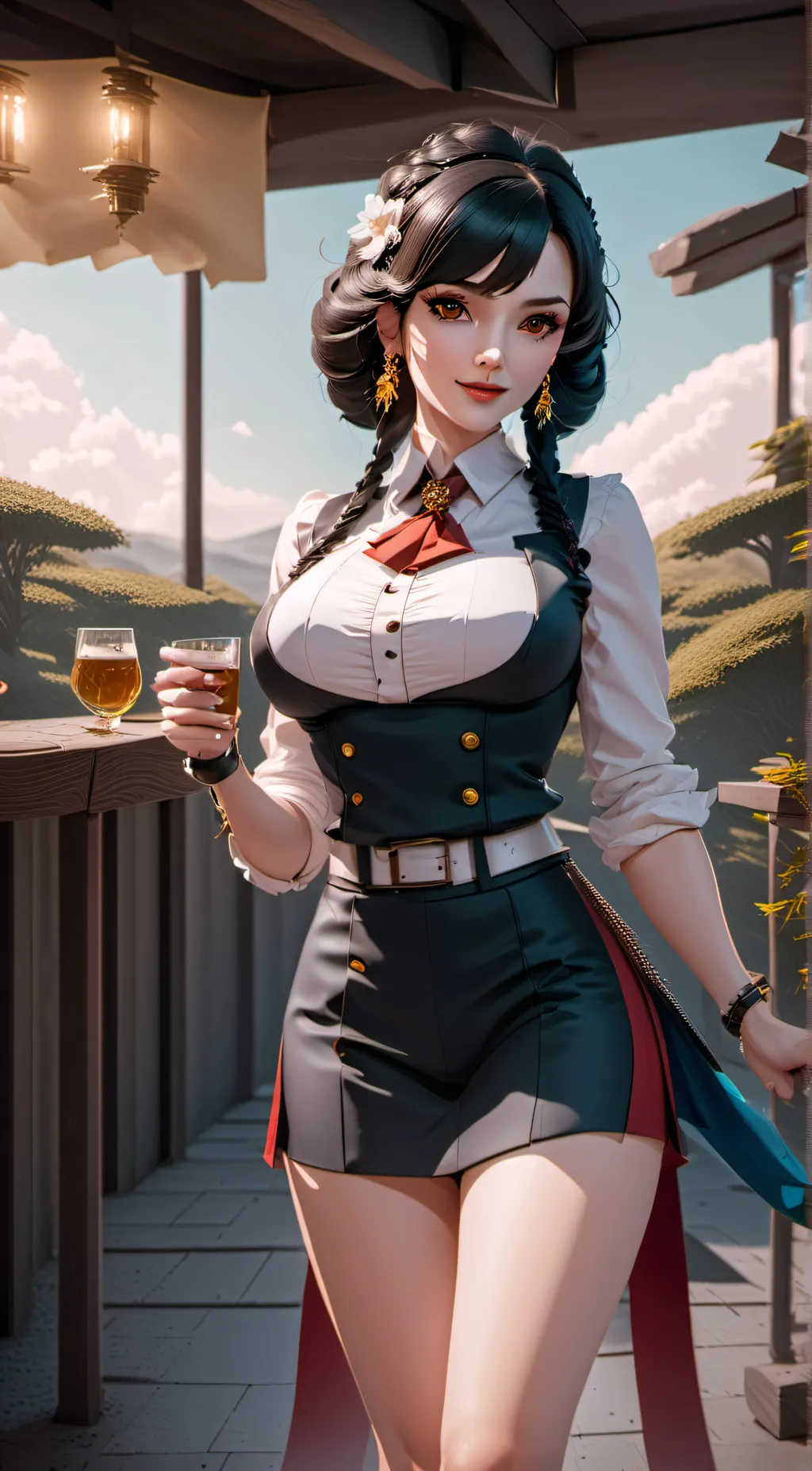 ai character: Juliana  background
