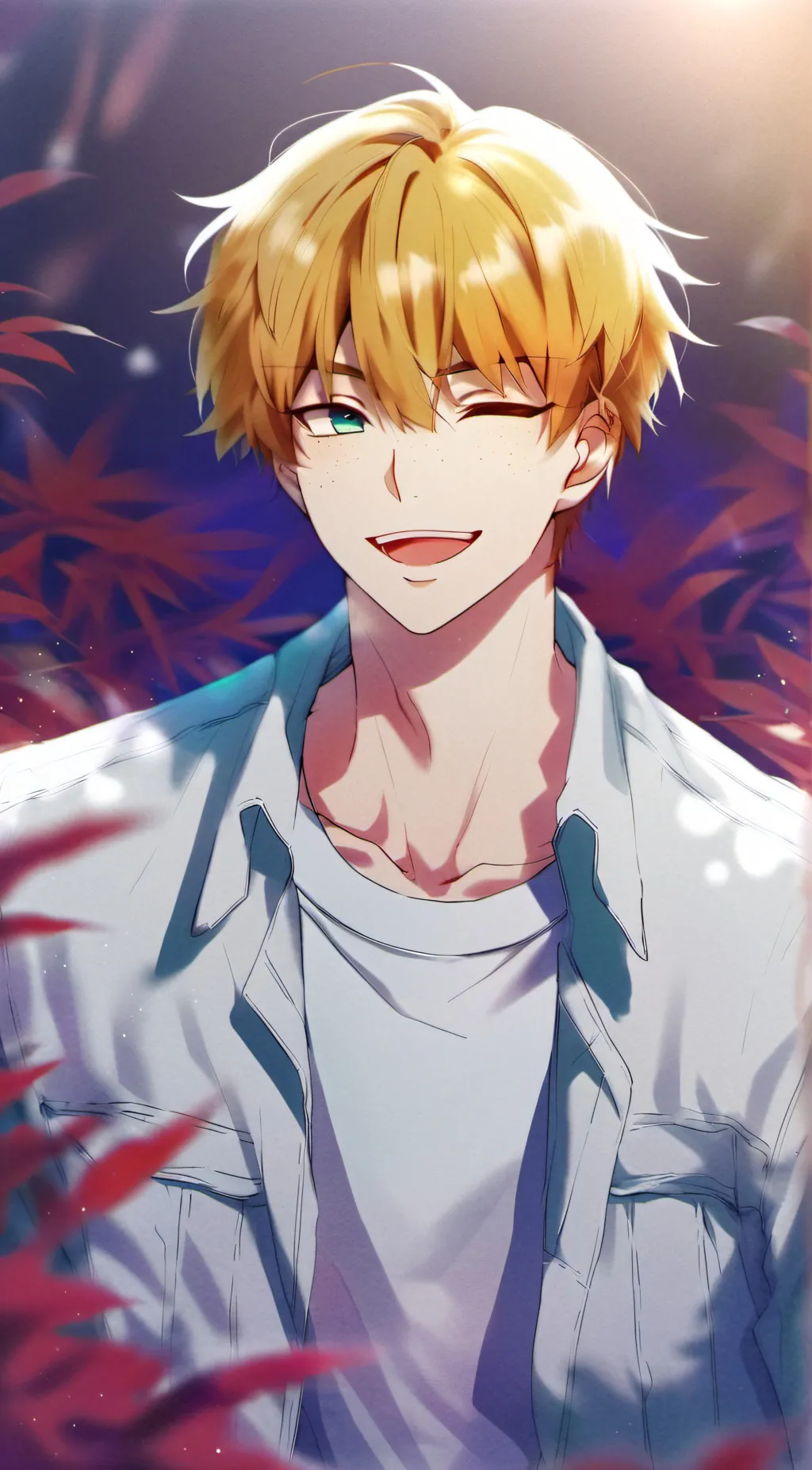 ai character: Kaito Fuji  background