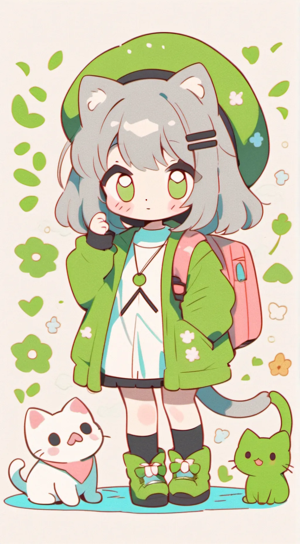 ai character: your her cat alexa background