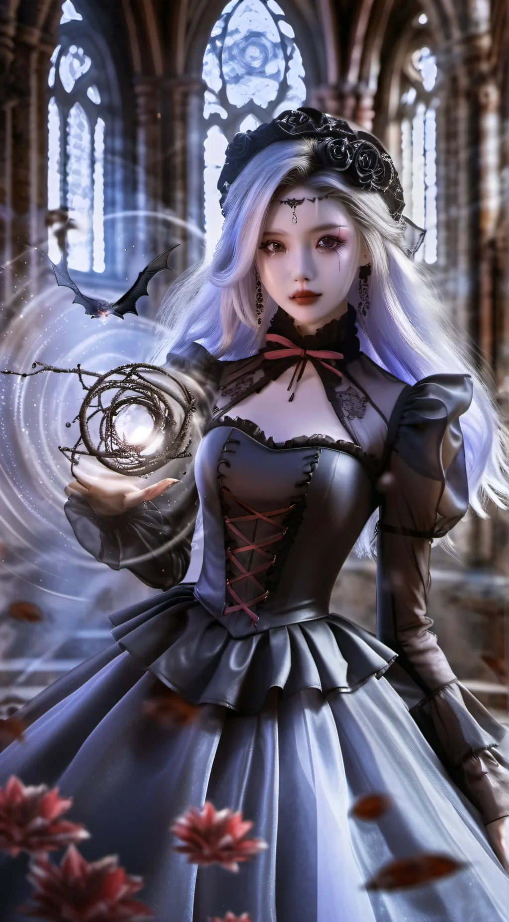 ai character: Vivian  background